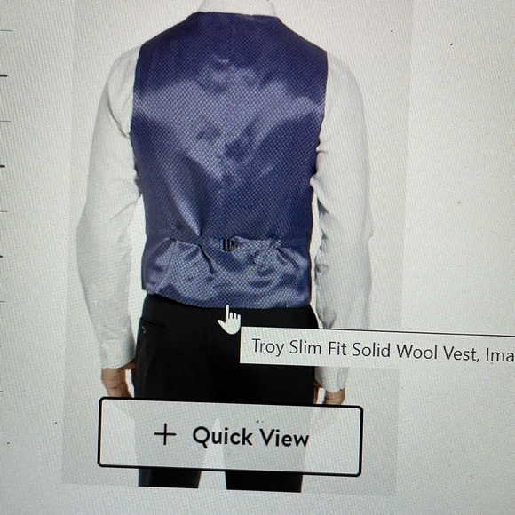 Ted baker 100% wool modern fit vest- new - Picture 3 of 11